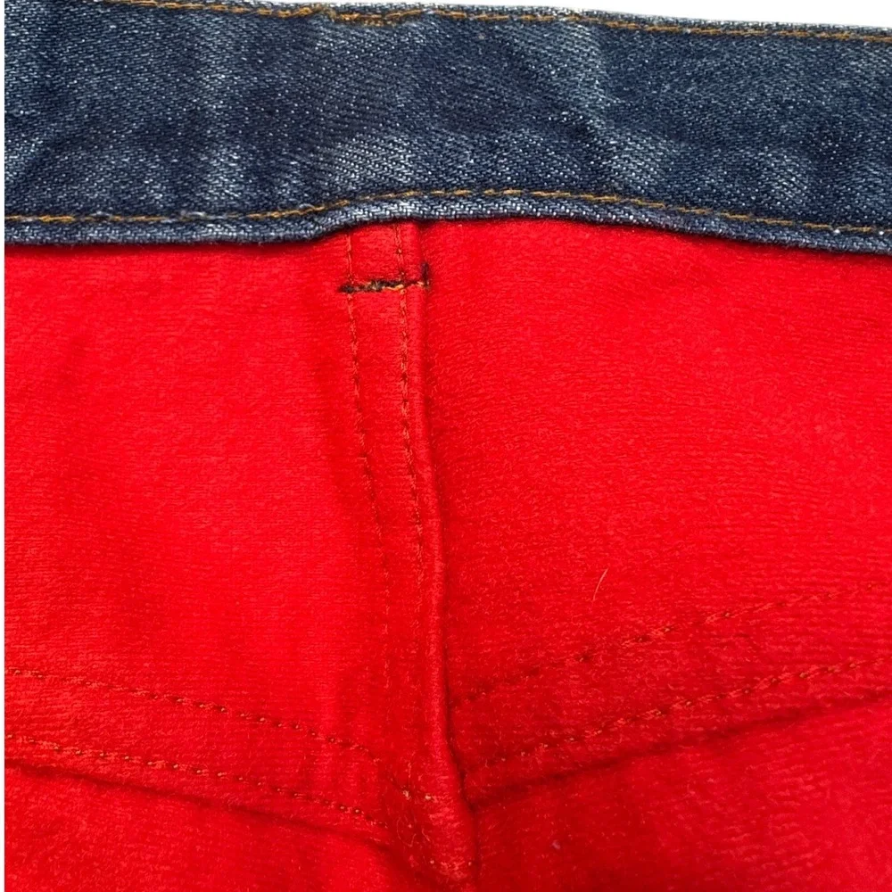 Levi's 2517 Jeans Men 38x34 Blue Excellent Vintage 1986 Flannel Lined Orange Tab